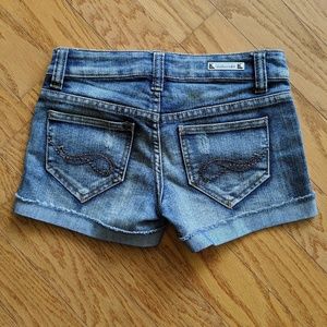 Dollhouse jean shorts